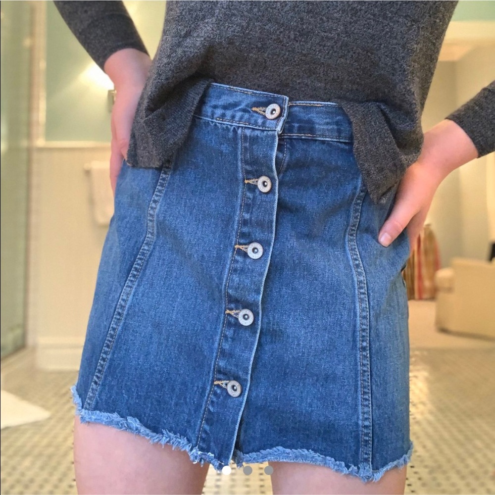 Jean Skirt